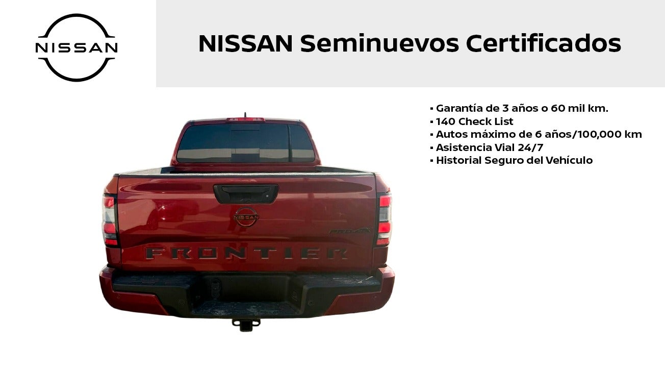 2024 Nissan FRONTIER 4P PRO-4X V63.8 AUT 4X4