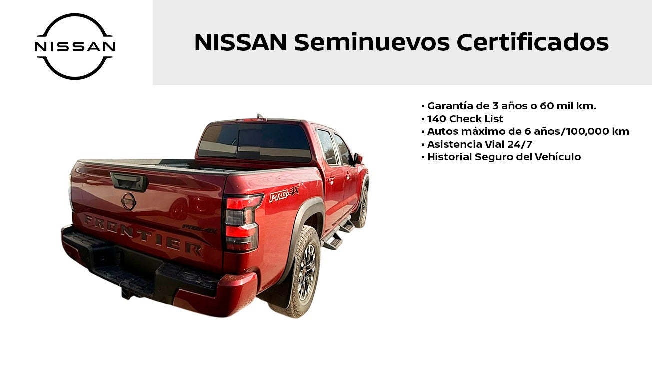 2024 Nissan FRONTIER 4P PRO-4X V63.8 AUT 4X4