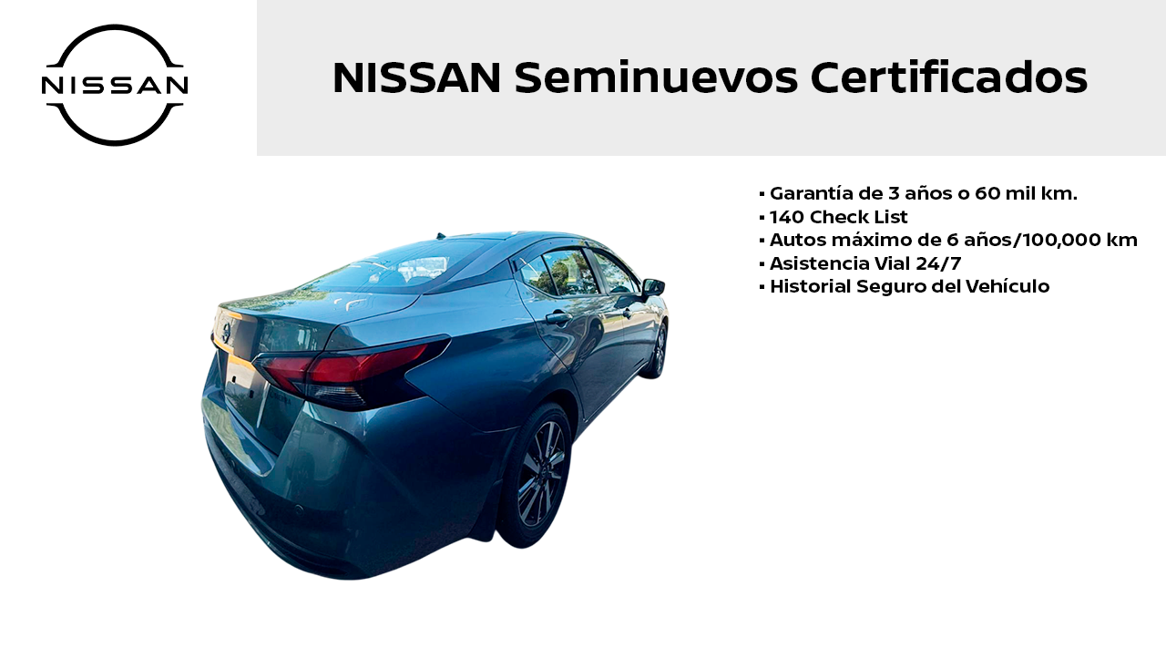 2025 Nissan VERSA 4P ADVANCE L41.6 AUT